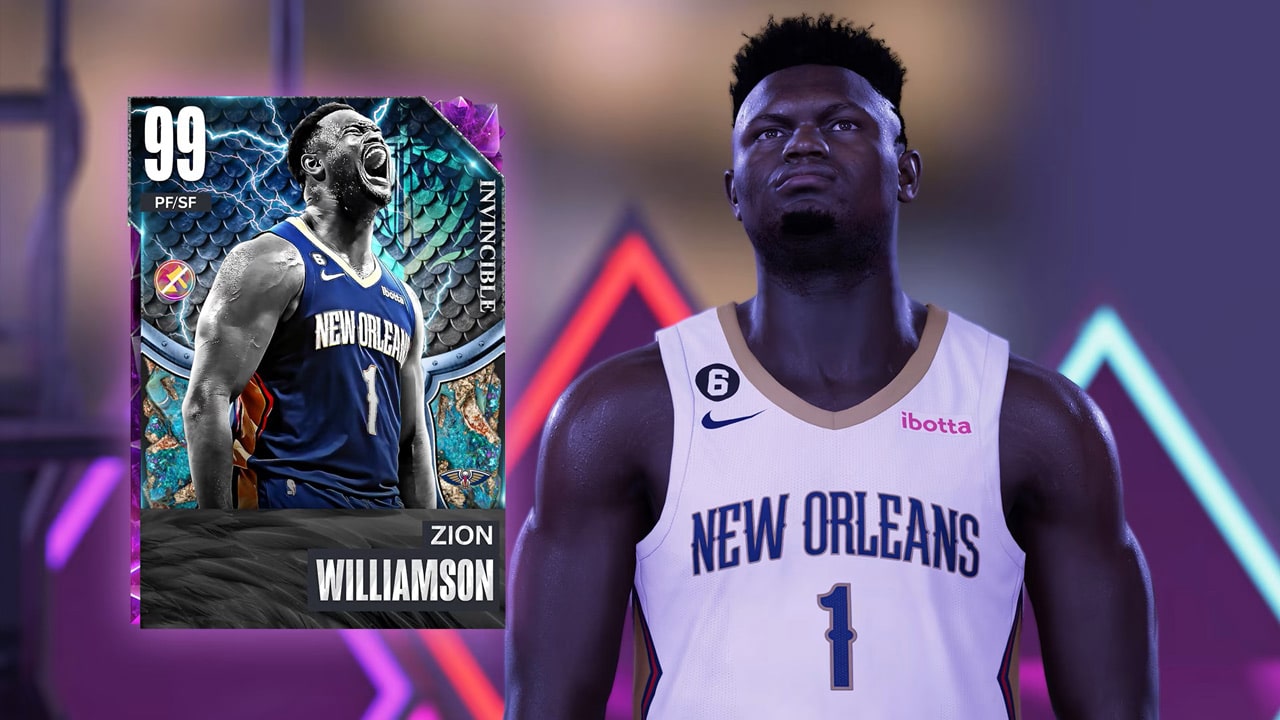 NBA 2K23 Temporada 7 zion williamson invencible nivel 40