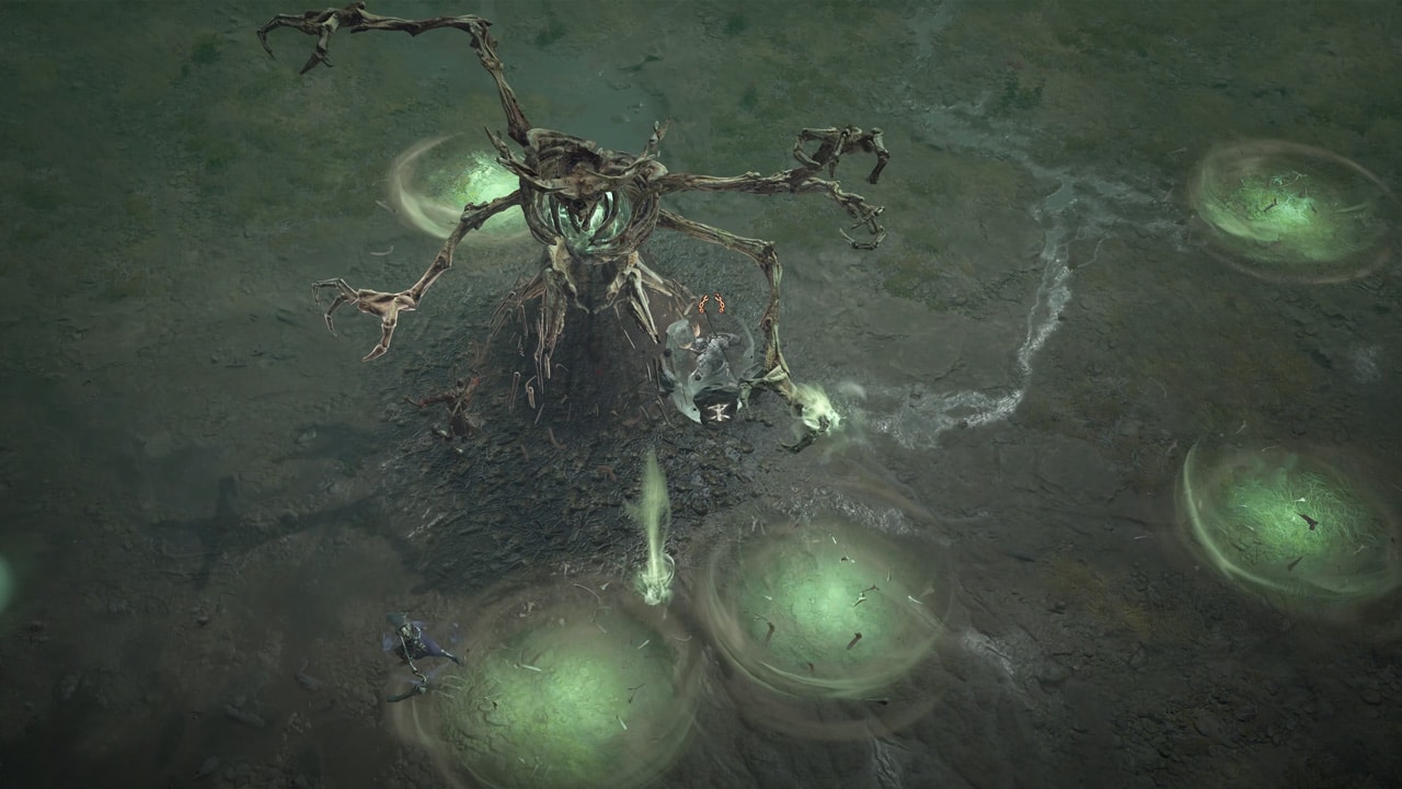 diablo 4 uno de los jefes verde
