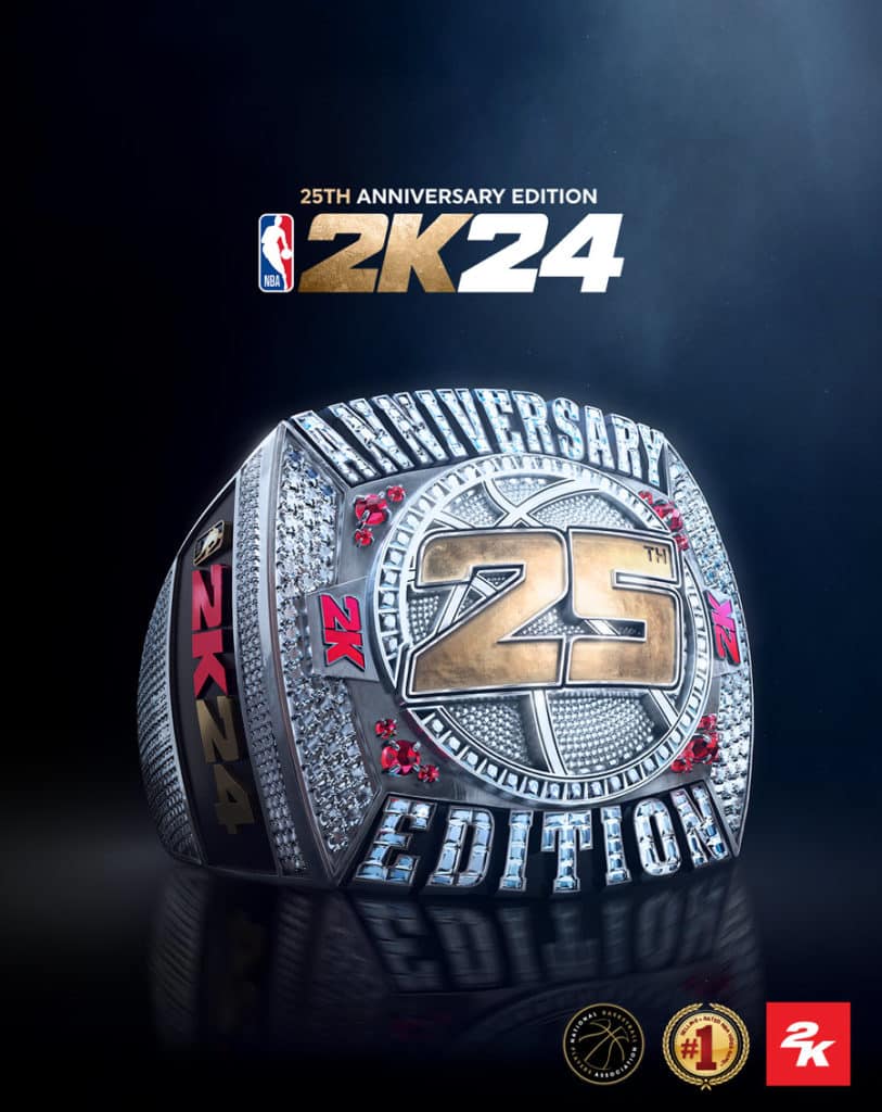 NBA 2K24 edicion 25 aniversario portada