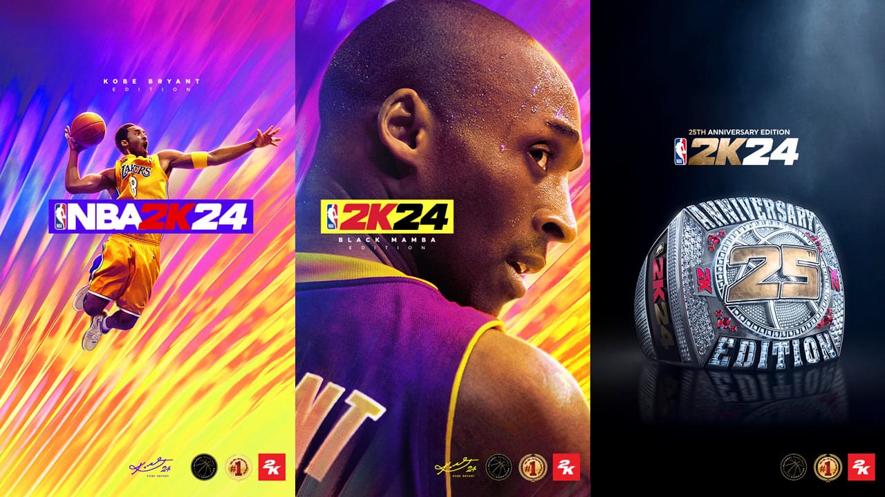 NBA 2K24 tres portadas