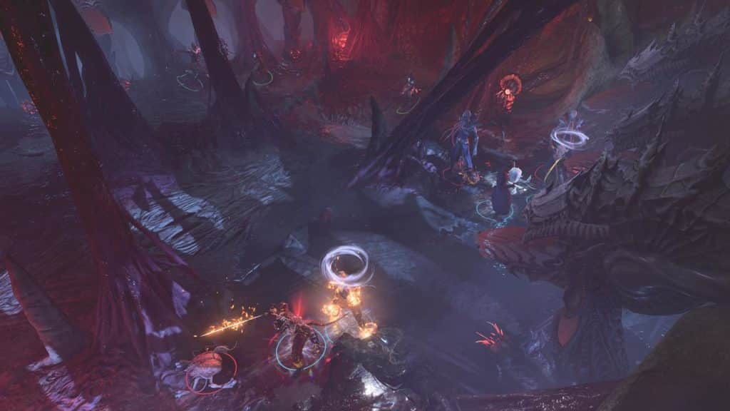 baldurs gate 3 combate mind flayers capsulas liberadas