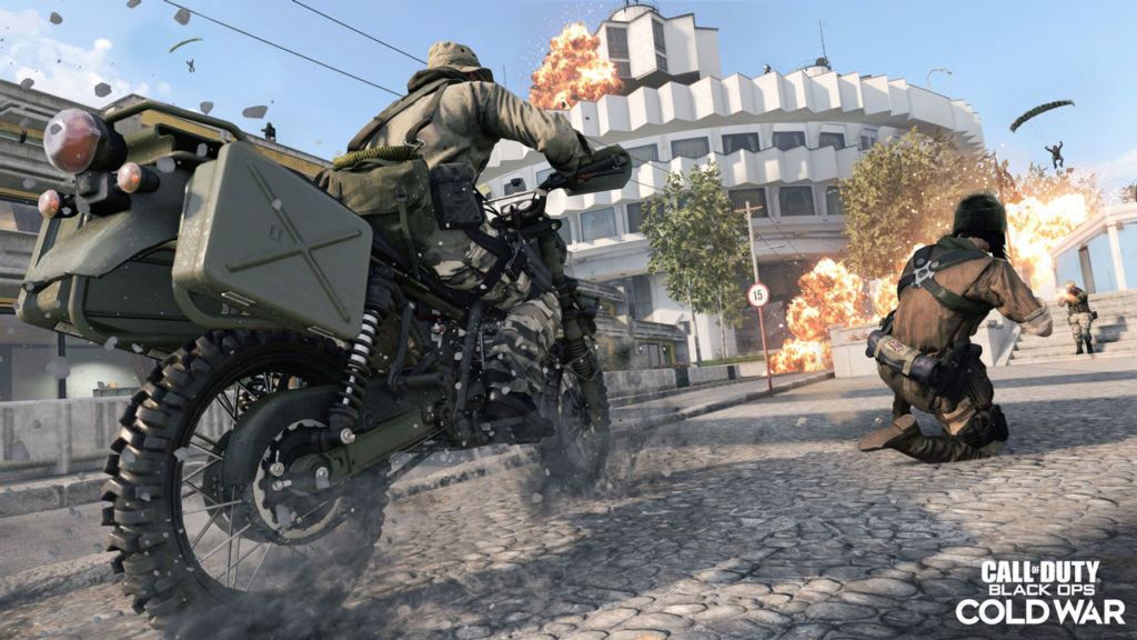 black ops cold war moto deslizando