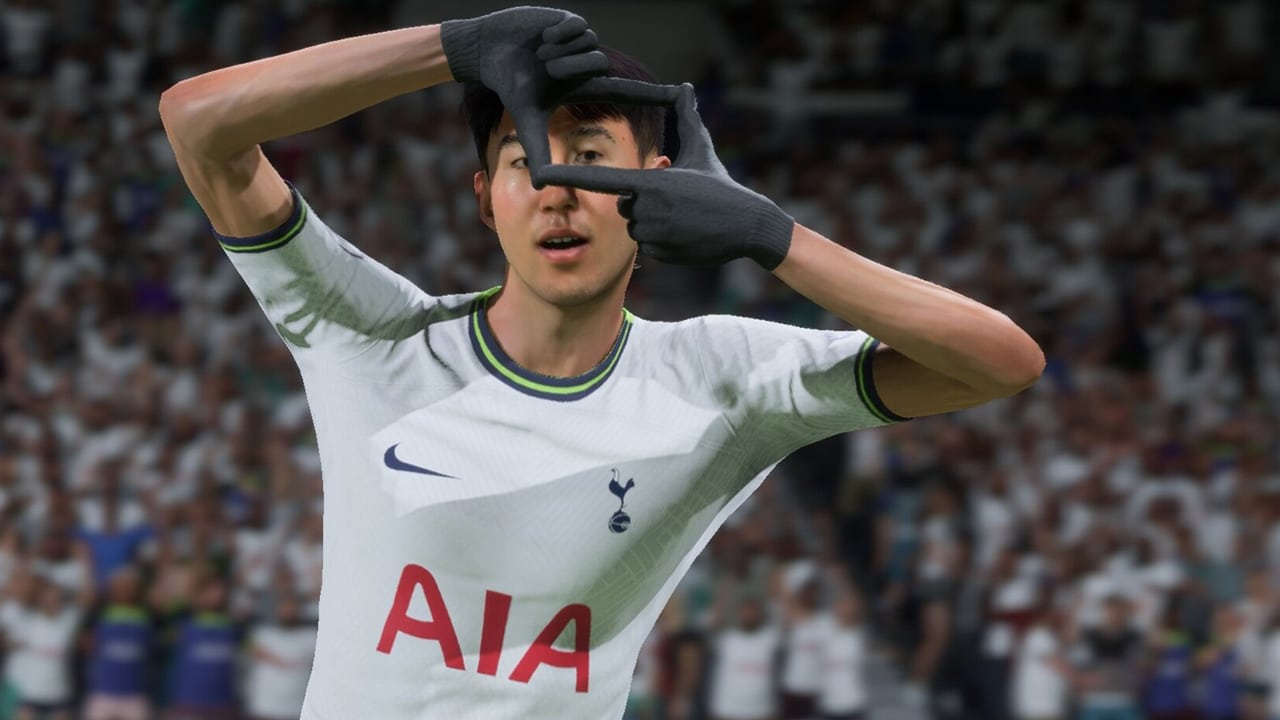 fifa 23 son heung min celebracion