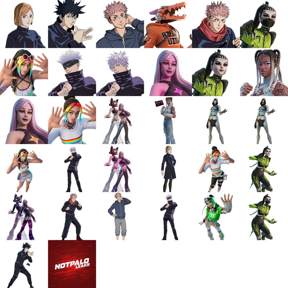 fortnite 25 30 nuevos skins