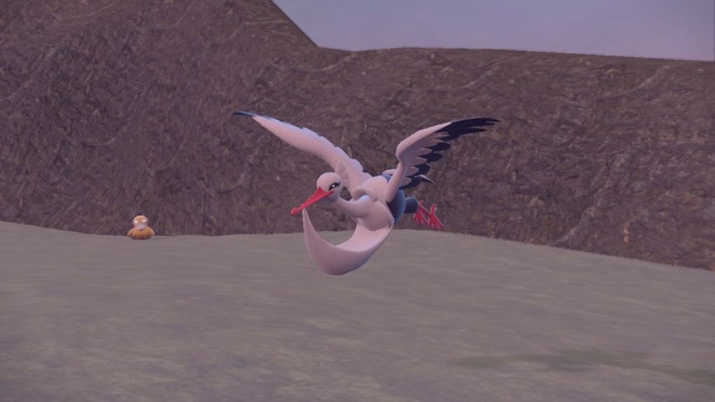 pokemon escarlata purpura bombirdier volando