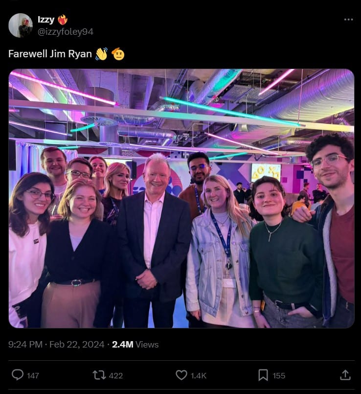jim ryan visitando playstation uk antes de despidos