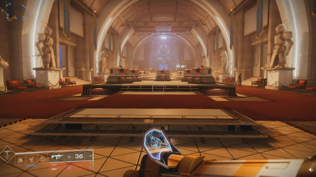 destiny 2 hall of champions into the light espacio social