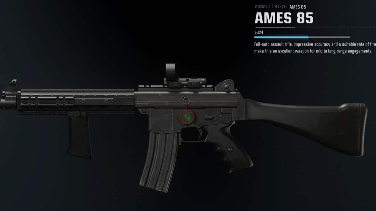 Black Ops 6 AMES 85 crear clase