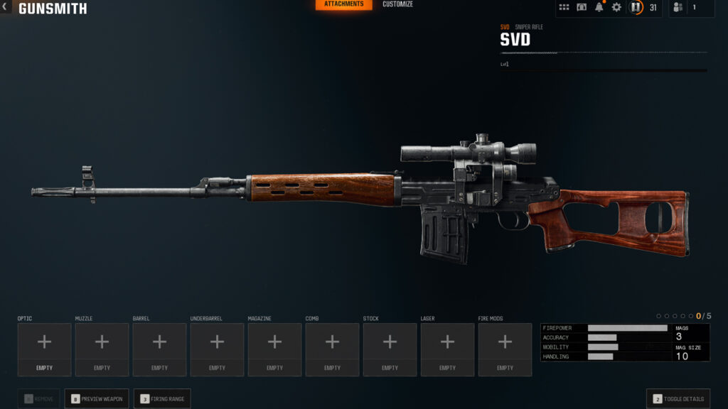 black ops 6 svd gunsmith