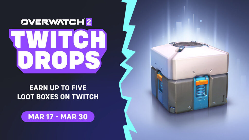 overwatch 2 twitch drops marzo temporada 15 cajas de botin