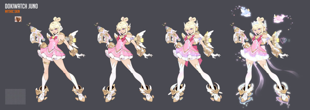 overwatch 2 temporada 16 juno skin mítico arte conceptual